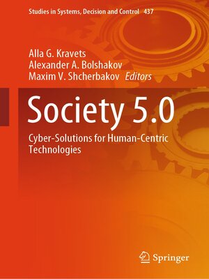 cover image of Society 5.0